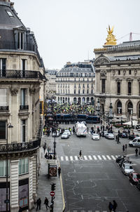 View of buildings in city