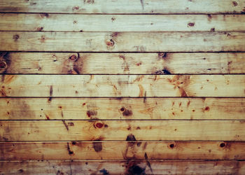 Full frame shot of old wooden plank