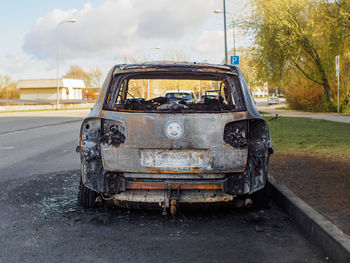 Car on road