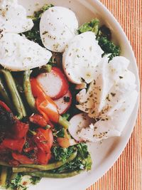 Close-up of salad in plate