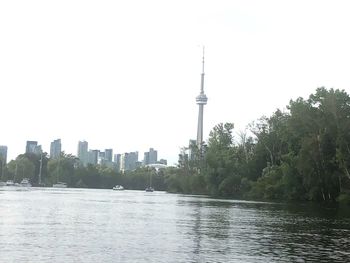 View of buildings at waterfront