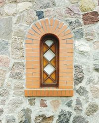 Close-up of window