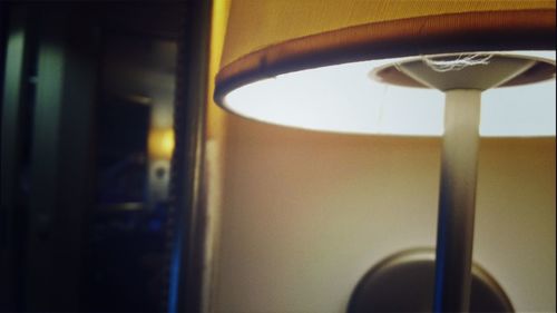 Close-up of lamp post