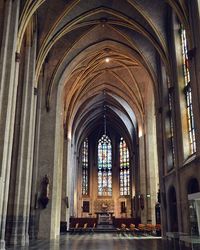 Interior of church