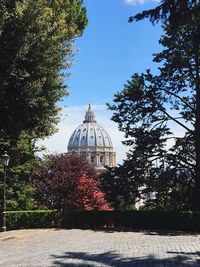 View of church against sky