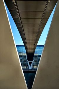 Low angle view of bridge