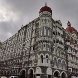 Low angle view of historical building against sky