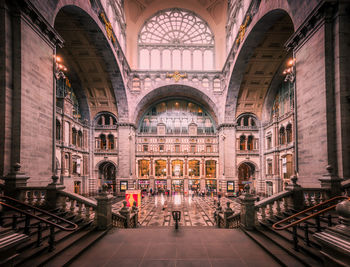 Interior of historic building