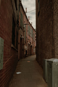 Street amidst buildings in city