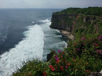 Scenic view of sea