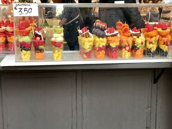 Close-up of vegetables for sale in store