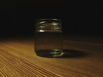 Close-up of drink on table