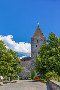Tower of rapperswil fortress, switzerland