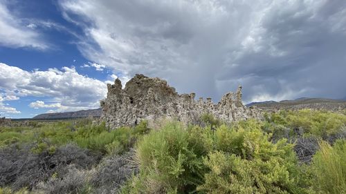 Panoramic view of landscape against sky