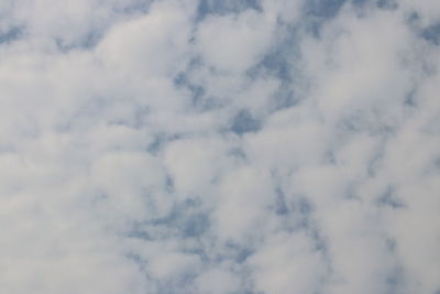 Low angle view of clouds in sky