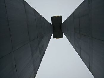 Low angle view of built structure against sky