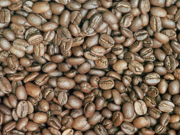 Full frame shot of coffee beans