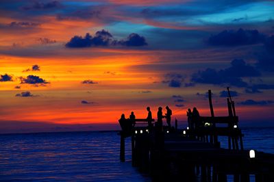 Twilight at koh kood silhoutte