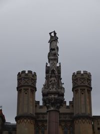 Low angle view of historical building