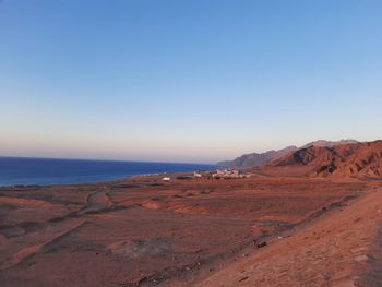 Peaceful sunrise in dahab