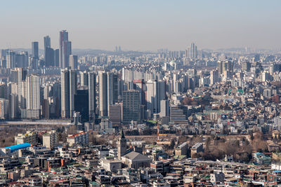 Aerial view of cityscape