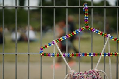 Close-up of chainlink fence