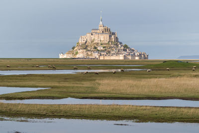 View of the mont saint-michel, france