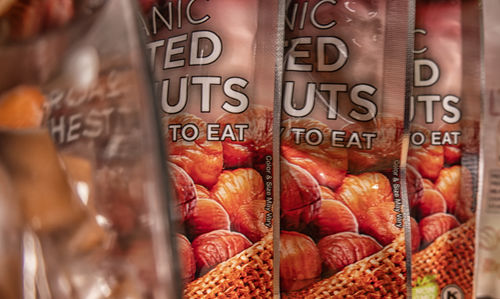 Close-up of food in store