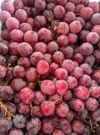 High angle view of fruits for sale in market