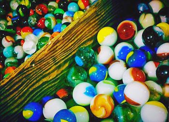 Full frame shot of colorful balloons