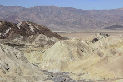 Scenic view of desert