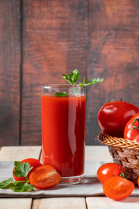 Close-up of drink on table