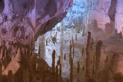 Panoramic view of cave