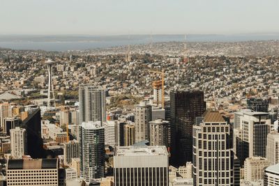 Cityscape against sky