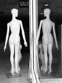 Mannequin in store