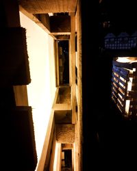 View of corridor of building