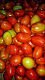 Full frame shot of oranges in market