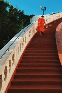 Low angle view of staircase