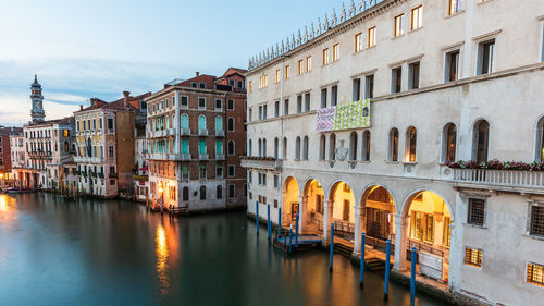 View of buildings in city