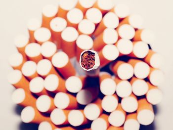 Close-up of cigarettes