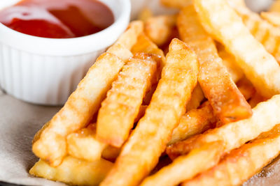 Close-up of served food on plate