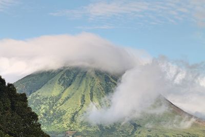 Gunung lokon - mount lokon