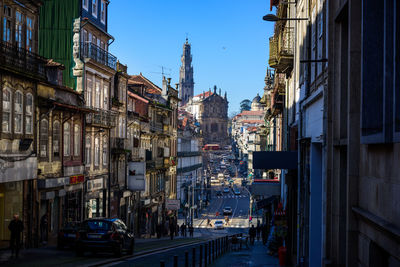 View of city street