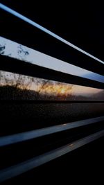 Close-up of road against sky