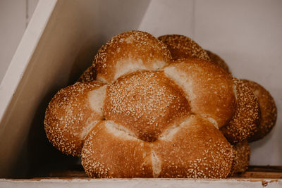 Close-up of bread