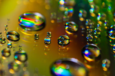 Full frame shot of bubbles