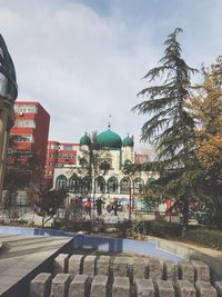 View of buildings in city