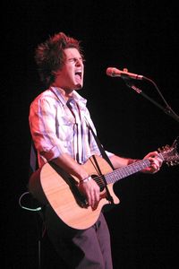 Young man playing guitar