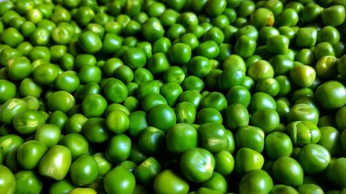 Full frame shot of green beans