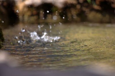 Close-up of water